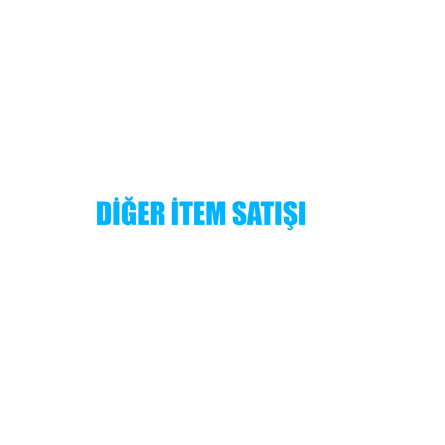 Diğer İtem Satışları
