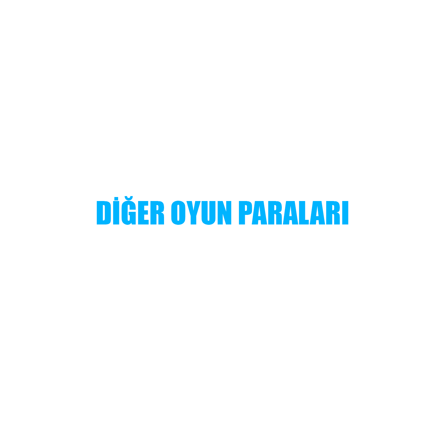 Diğer Oyun Paraları
