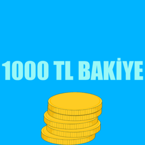 1000 TL Bakiye