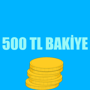 500 TL Bakiye